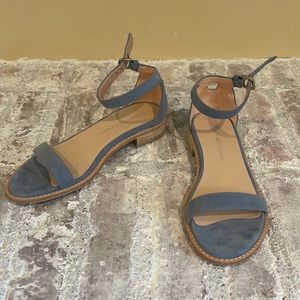 Stuart Weitzman Blue Sandals